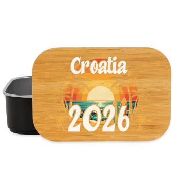 Croatia 2026 - Lunch Box - Schwarz - Vorne