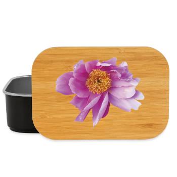 Peony_Dancing_in_Wind - Lunch Box - Schwarz - Vorne