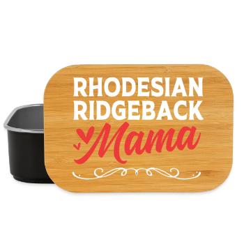 Rhodesian Ridgeback - Lunch Box - Schwarz - Vorne