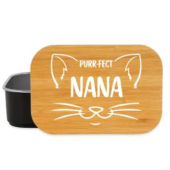 Purrfekt Nana Cat - Boîte à goûter - noir - Devant