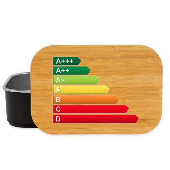 SF energy label - Lunch Box - black - Front