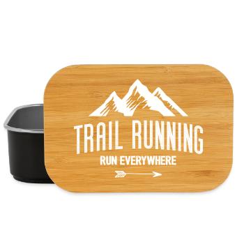 Trail Running – Run Everywhere - Lunch Box - black - Front