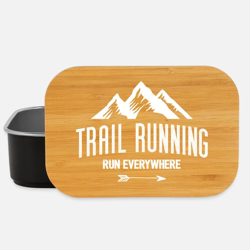 Trailrunning – Überall laufen - Lunch Box - Schwarz