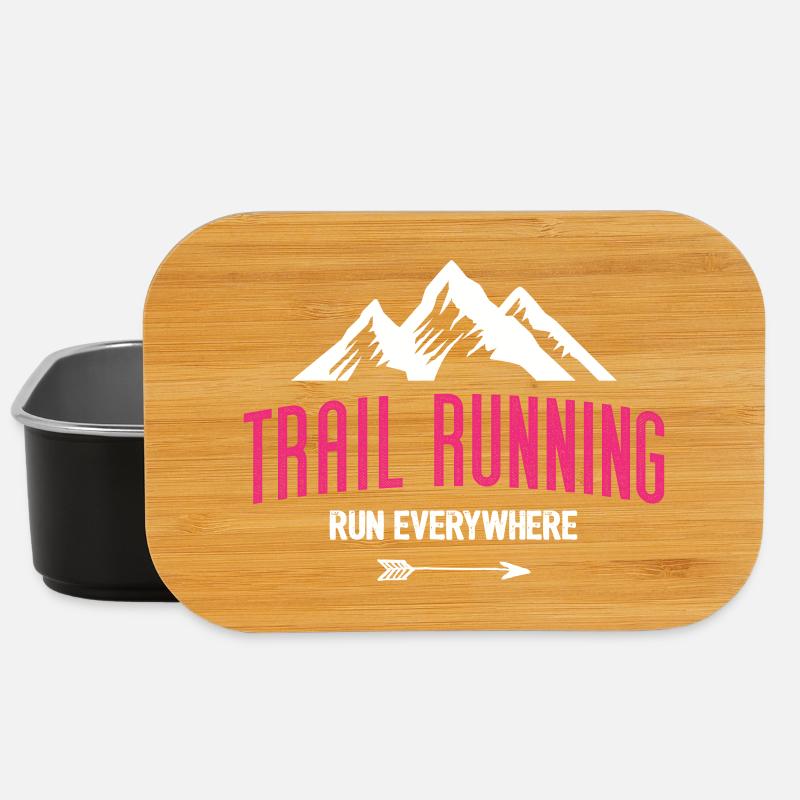 Trail Running – Run Everywhere - Lunch Box - black