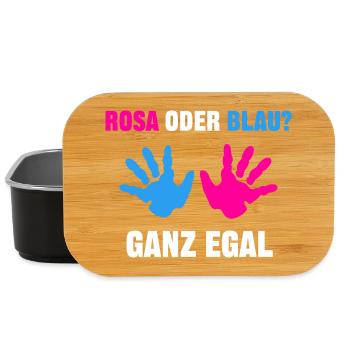 Mama Schwangerschaft Baby Statement Schwanger - Lunch Box - Schwarz - Vorne