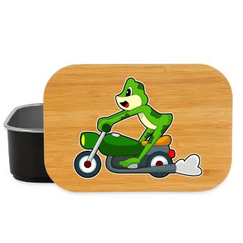 Moto Frog - Boîte à goûter - noir - Devant