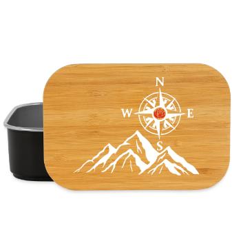 The White Mountain and the Compass Rose - Lunch Box - black - Front