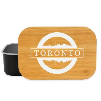 Toronto Skyline Ring - Lunch Box - black - Front