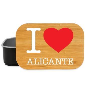 J’ADORE ALICANTE - Boîte à goûter - noir - Devant