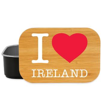 J’AIME L’IRLANDE - Boîte à goûter - noir - Devant