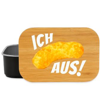 Ich flip aus! - Erdnussflip Peanut - Lunch Box - Schwarz - Vorne