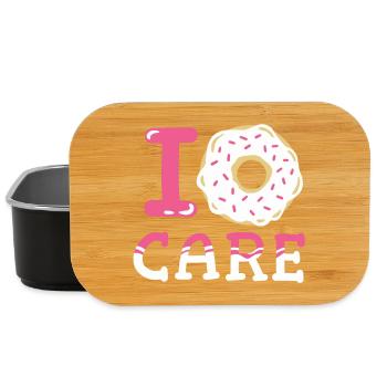 Donuts Donut-Liebhaber - Lunch Box - Schwarz - Vorne