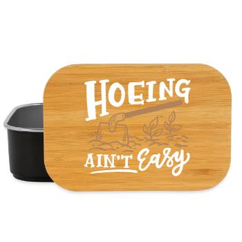 Hacken Gartenarbeit - Lunch Box - Schwarz - Vorne