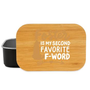 Pflegeeltern Rettungshund Mama Papa - Lunch Box - Schwarz - Vorne