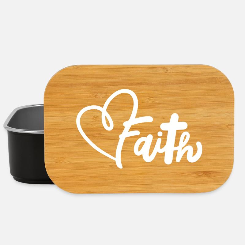 Christlich Glaube Religiös - Lunch Box - Schwarz
