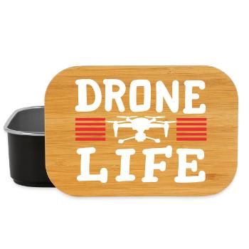 Drohnenpilot RC FPV Quadrocopter - Lunch Box - Schwarz - Vorne