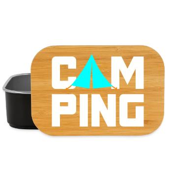 Tente de camping camping-car citations cool Van Life Outdoor - Boîte à goûter - noir - Devant