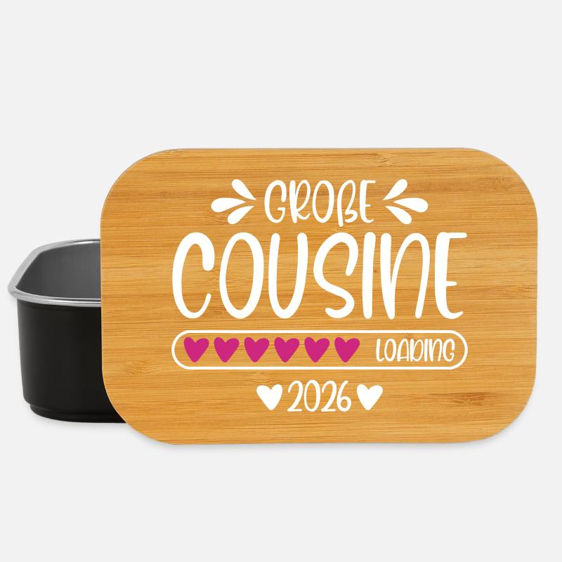 Große Cousine 2026 - Lunch Box - Schwarz