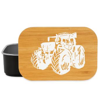 930 Illustration - Lunch Box - Schwarz - Vorne