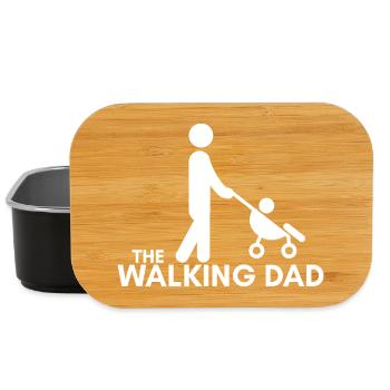 The Walking Dad Dad Stroller Gift - Lunch Box - black - Front