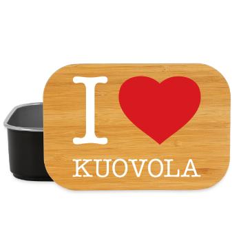 J’adore Kuovola - Boîte à goûter - noir - Devant