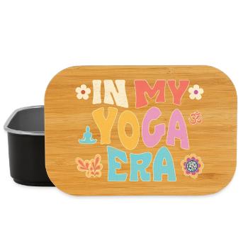 À l’époque du yoga - Boîte à goûter - noir - Devant
