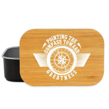 boys scout Scouting Pointing The Compass Scout - Lunch Box - Schwarz - Vorne