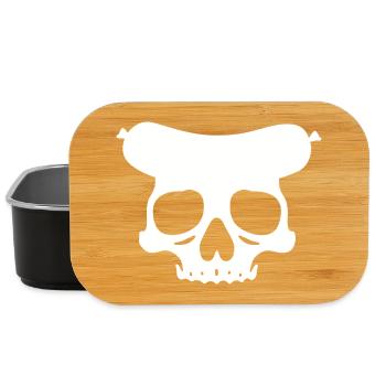 Wurst Skull - Lunch Box - Schwarz - Vorne