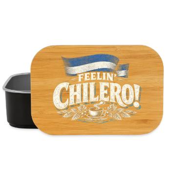 Nicaragua Nicaragisch Feelin Chilero - Lunch Box - Schwarz - Vorne