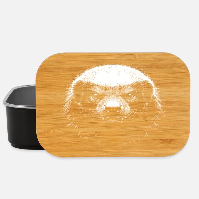 Honey badger - Lunch Box - black