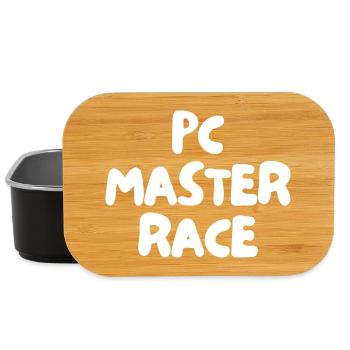 pc master race - Lunch Box - black - Front