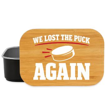 Ligue de la Bière Hockey Humour des joueurs drôles de hockey - Boîte à goûter - noir - Devant