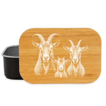Ziege - Lunch Box - Schwarz - Vorne
