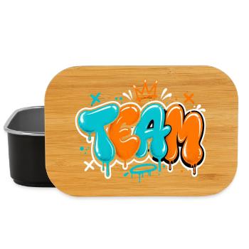 Team - Lunch Box - Schwarz - Vorne