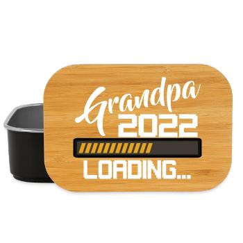 Grand-père en charge 2022 - Boîte à goûter - noir - Devant