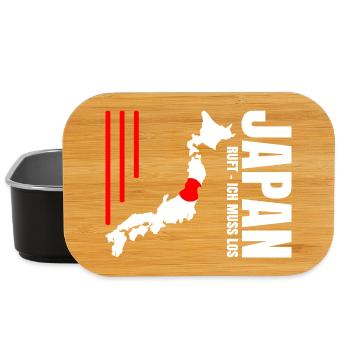 Emigrate to Japan - Lunch Box - black - Front