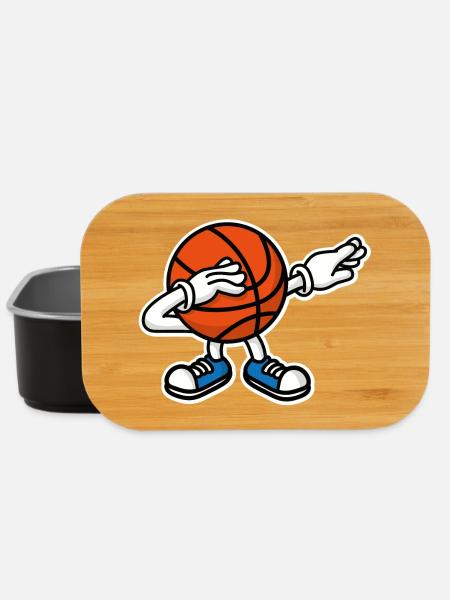 Dab dabbing basketball balle ball - Boîte à goûter - noir