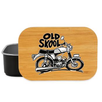 0897 moped 50cc OLD SKOOL - Lunch Box - black - Front