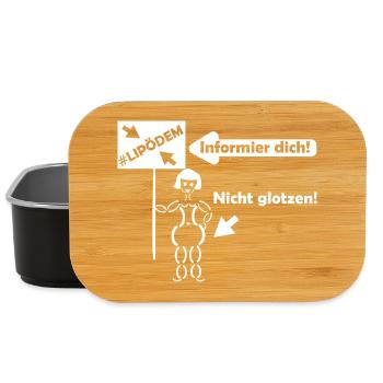 Lipödem Kämpferin - Lunch Box - Schwarz - Vorne