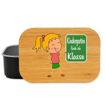 Kindergarten - Lunch Box - Schwarz - Vorne