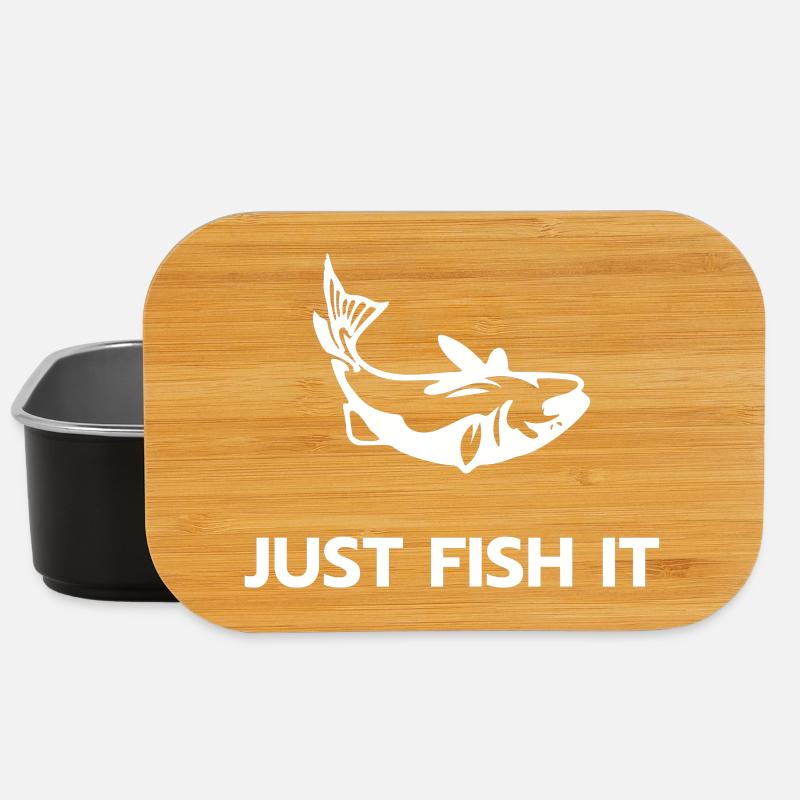 Just fish it - Boîte à goûter - noir