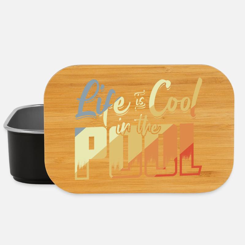 Lifeguard saying - Lunch Box - black
