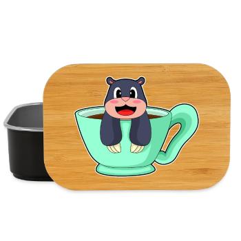 Tasse de café mole - Boîte à goûter - noir - Devant