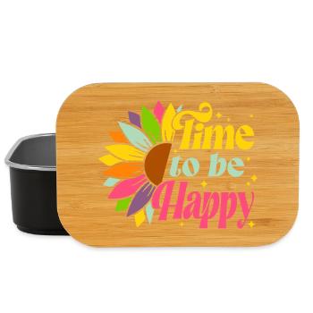 Sommer, hallo Sommer, Sommerferien - Lunch Box - Schwarz - Vorne