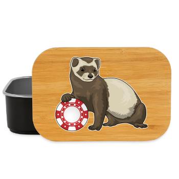 Ferret Poker Jetons de Poker - Boîte à goûter - noir - Devant