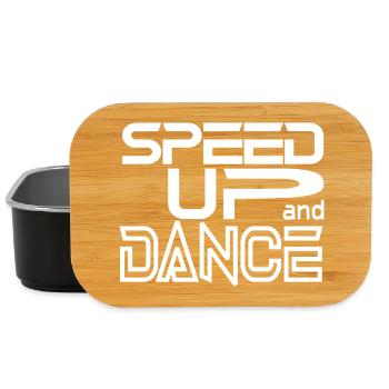 Speed up and Dance - Lunch Box - black - Front