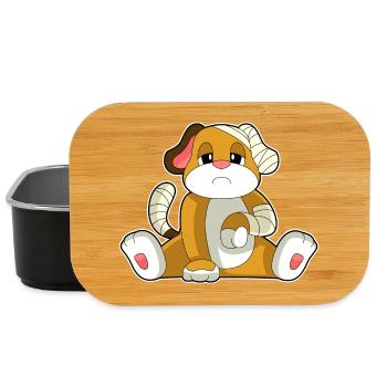 Dog Bandage - Lunch Box - black - Front