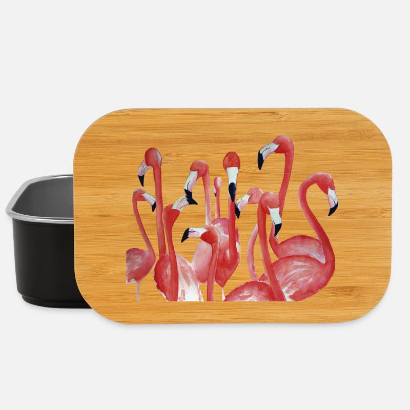 Ensemble d’aquarelle Vivid Flamingo - Boîte à goûter - noir