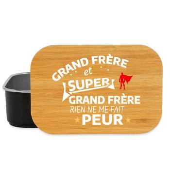 Super Big Brother Heroic Paraphrasing - Lunch Box - black - Front