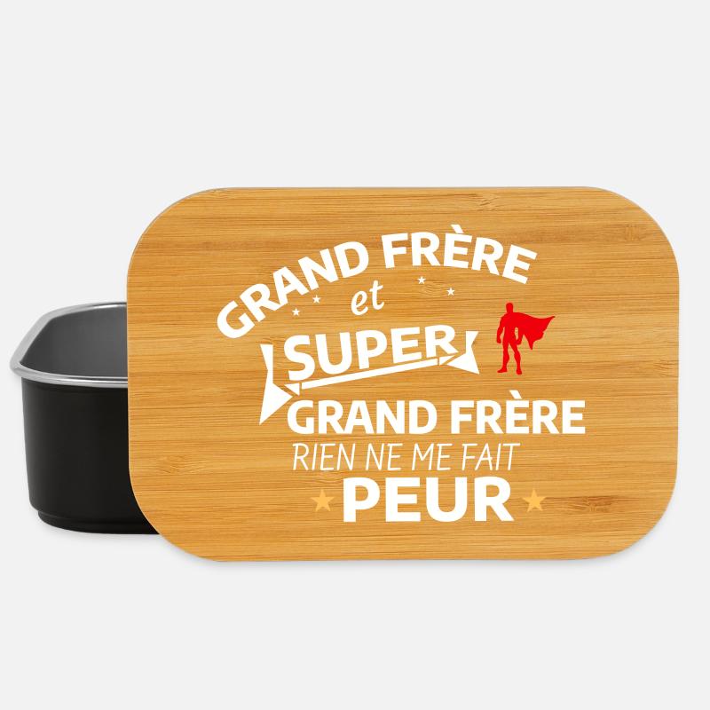 Super Big Brother Heroic Paraphrasing - Lunch Box - black